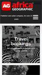 Mobile Screenshot of africageographic.com